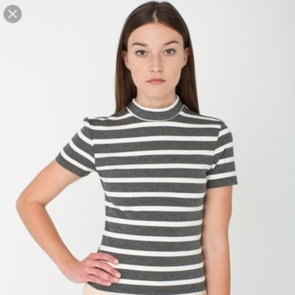 American Apparel Striped Top - Picture 1 of 8